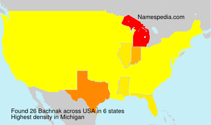 Surname Bachnak in USA Surname Bachnak in USA