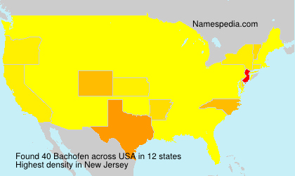 Surname Bachofen in USA Surname Bachofen in USA