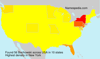 Surname Bachowski in USA Surname Bachowski in USA