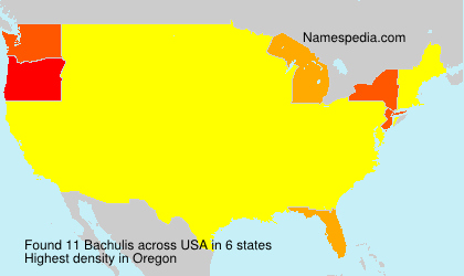 Surname Bachulis in USA Surname Bachulis in USA