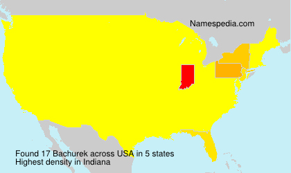 Surname Bachurek in USA Surname Bachurek in USA
