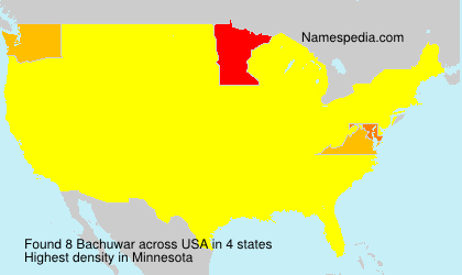 Surname Bachuwar in USA Surname Bachuwar in USA
