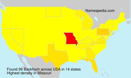 Surname Backfisch in USA Surname Backfisch in USA