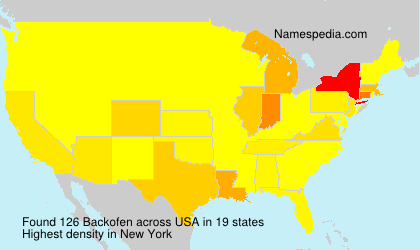 Surname Backofen in USA Surname Backofen in USA