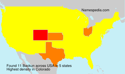 Surname Backun in USA Surname Backun in USA