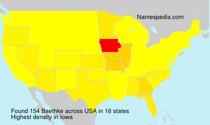 Surname Baethke in USA Surname Baethke in USA