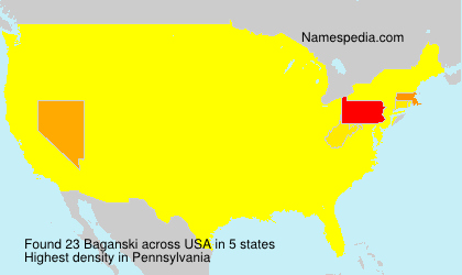 Surname Baganski in USA Surname Baganski in USA