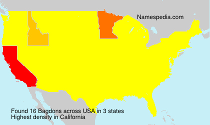 Surname Bagdons in USA Surname Bagdons in USA