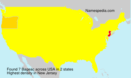Surname Bageac in USA Surname Bageac in USA