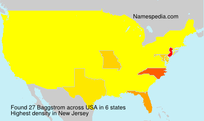 Surname Baggstrom in USA Surname Baggstrom in USA
