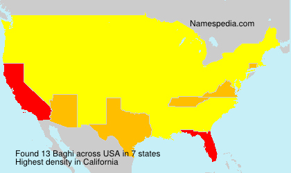 Surname Baghi in USA Surname Baghi in USA