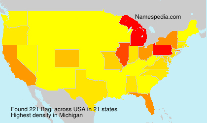 Surname Bagi in USA Surname Bagi in USA