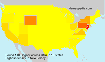 Surname Bagner in USA Surname Bagner in USA
