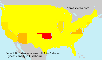 Surname Bahavar in USA Surname Bahavar in USA