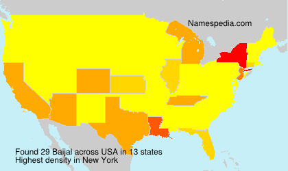 Surname Baijal in USA