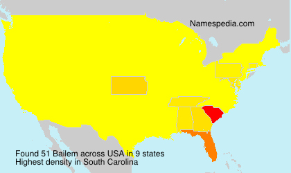 Surname Bailem in USA Surname Bailem in USA