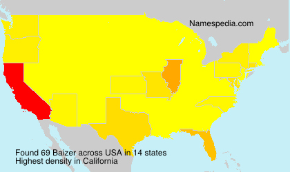 Surname Baizer in USA Surname Baizer in USA