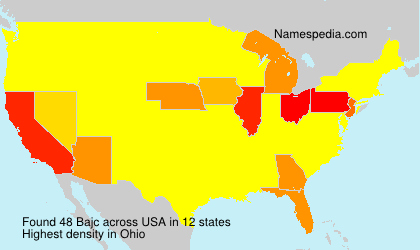 Surname Bajc in USA Surname Bajc in USA