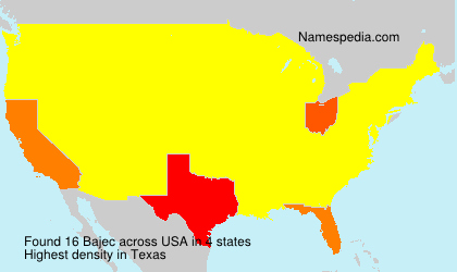 Surname Bajec in USA Surname Bajec in USA