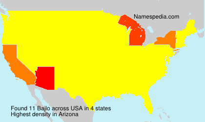 Surname Bajlo in USA