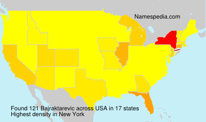 Surname Bajraktarevic in USA Surname Bajraktarevic in USA
