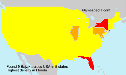 Surname Bajzik in USA Surname Bajzik in USA