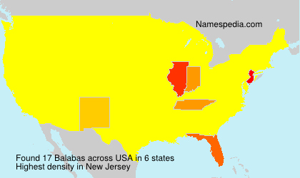 Surname Balabas in USA Surname Balabas in USA