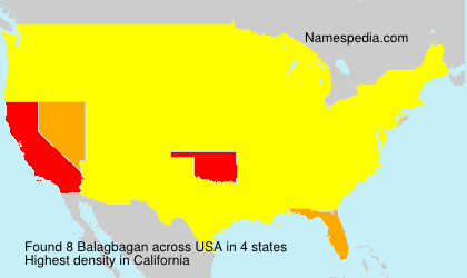 Surname Balagbagan in USA Surname Balagbagan in USA