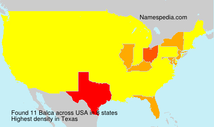 Surname Balca in USA Surname Balca in USA