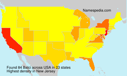Surname Balci in USA Surname Balci in USA