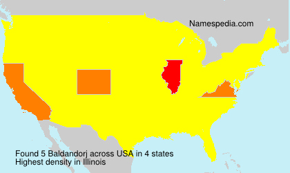 Surname Baldandorj in USA Surname Baldandorj in USA