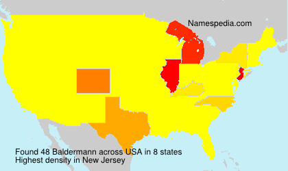 Surname Baldermann in USA Surname Baldermann in USA