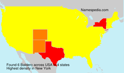 Surname Baldero in USA Surname Baldero in USA