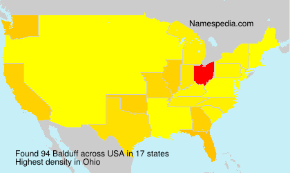 Surname Balduff in USA Surname Balduff in USA