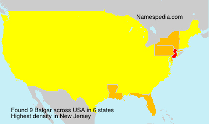 Surname Balgar in USA Surname Balgar in USA