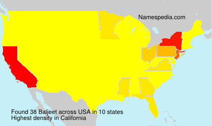 Surname Baljeet in USA Surname Baljeet in USA