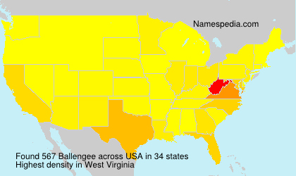 Surname Ballengee in USA Surname Ballengee in USA