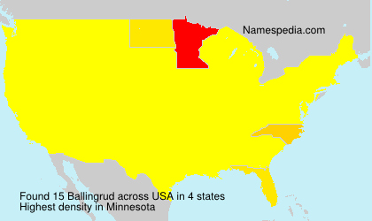 Surname Ballingrud in USA Surname Ballingrud in USA
