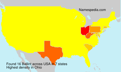 Surname Ballint in USA Surname Ballint in USA