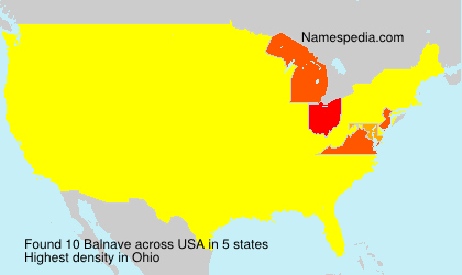 Surname Balnave in USA Surname Balnave in USA
