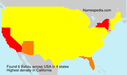 Surname Baloiu in USA Surname Baloiu in USA