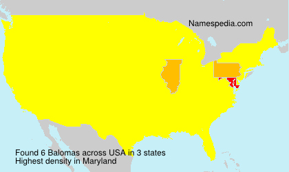 Surname Balomas in USA Surname Balomas in USA