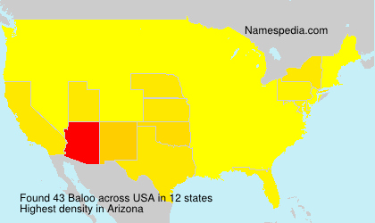 Surname Baloo in USA Surname Baloo in USA