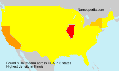 Surname Baltateanu in USA Surname Baltateanu in USA