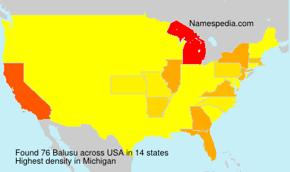 Surname Balusu in USA Surname Balusu in USA
