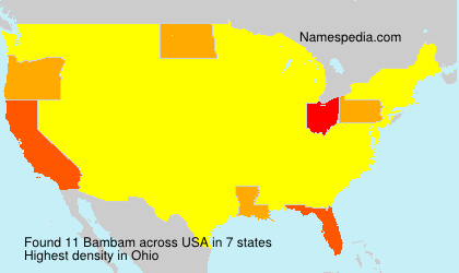 Surname Bambam in USA Surname Bambam in USA