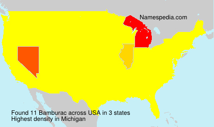 Surname Bamburac in USA Surname Bamburac in USA