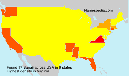 Surname Banaji in USA Surname Banaji in USA