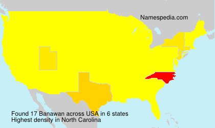 Surname Banawan in USA Surname Banawan in USA