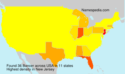 Surname Bancer in USA Surname Bancer in USA